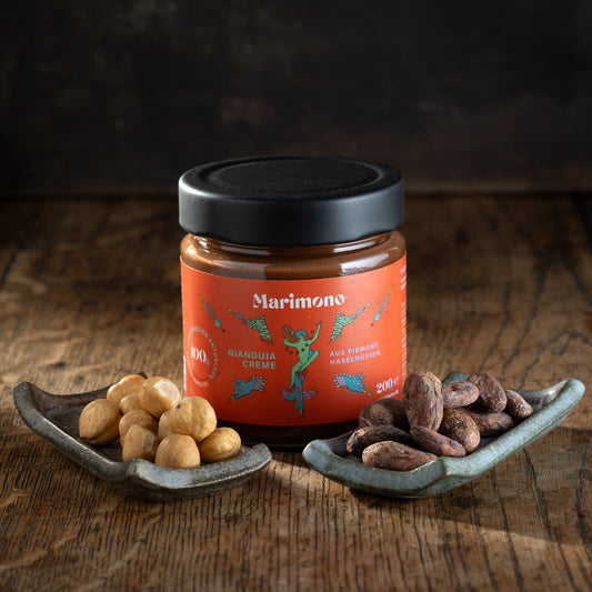 Giandujacreme (feine Nuss-Nougat-Creme mit Piemont-Haselnüssen und Maya-Kakao) | 200g